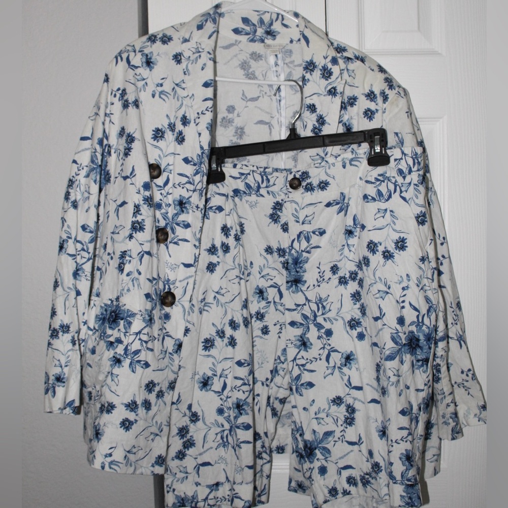 Cato Floral Women's Blazer